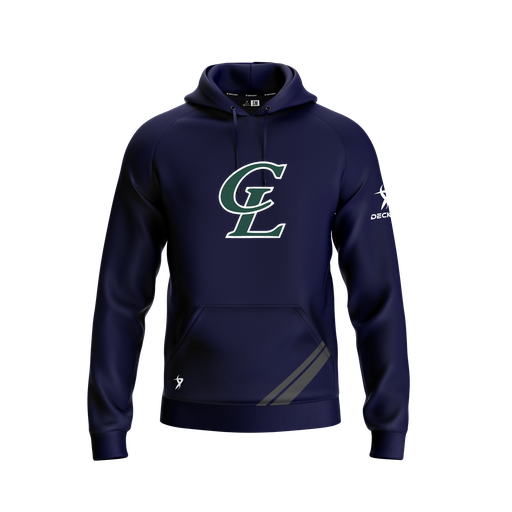 [FOLHSMNV-YXS-LOGO1] Decker Summit Hoodie (Youth XS, Navy, Logo 1)