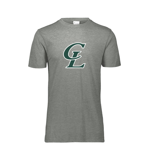 [FTSCUBGY-AS-LOGO1] Decker Men's Tri-Blend T-Shirt - Short Sleeve (Adult S, Gray, Logo 1)