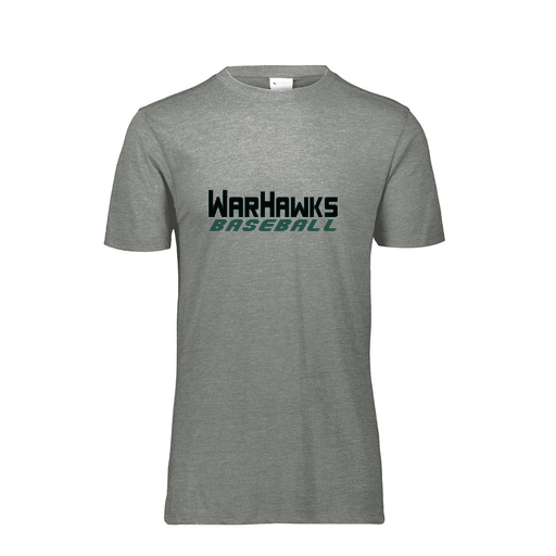 [FTSCUBGY-AS-LOGO3] Decker Men's Tri-Blend T-Shirt - Short Sleeve (Adult S, Gray, Logo 3)