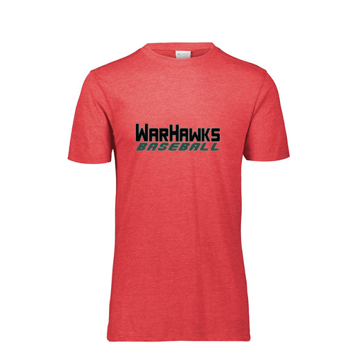 [FTSCUBRD-AS-LOGO3] Decker Men's Tri-Blend T-Shirt - Short Sleeve (Adult S, Red, Logo 3)