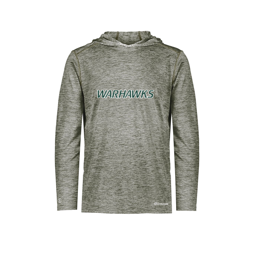 [FOLHCGGY-AS-LOGO2] Decker Men's Charge Hoodie (Adult S, Gray, Logo 2)