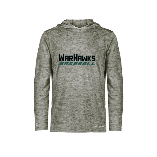 [FOLHCGGY-YS-LOGO3] Decker Youth Charge Hoodie (Youth S, Gray, Logo 3)