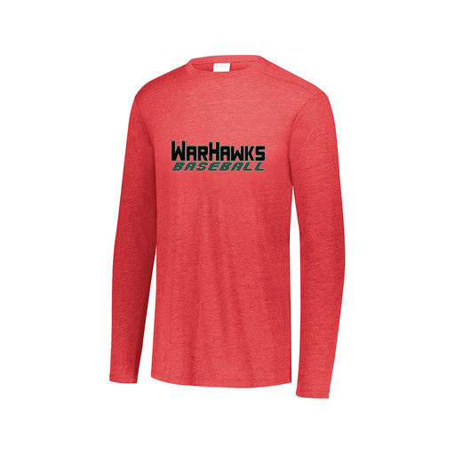 [3075.V96.XS-LOGO3] Men's LS Ultra-blend T-Shirt (Adult XS, Red, Logo 3)